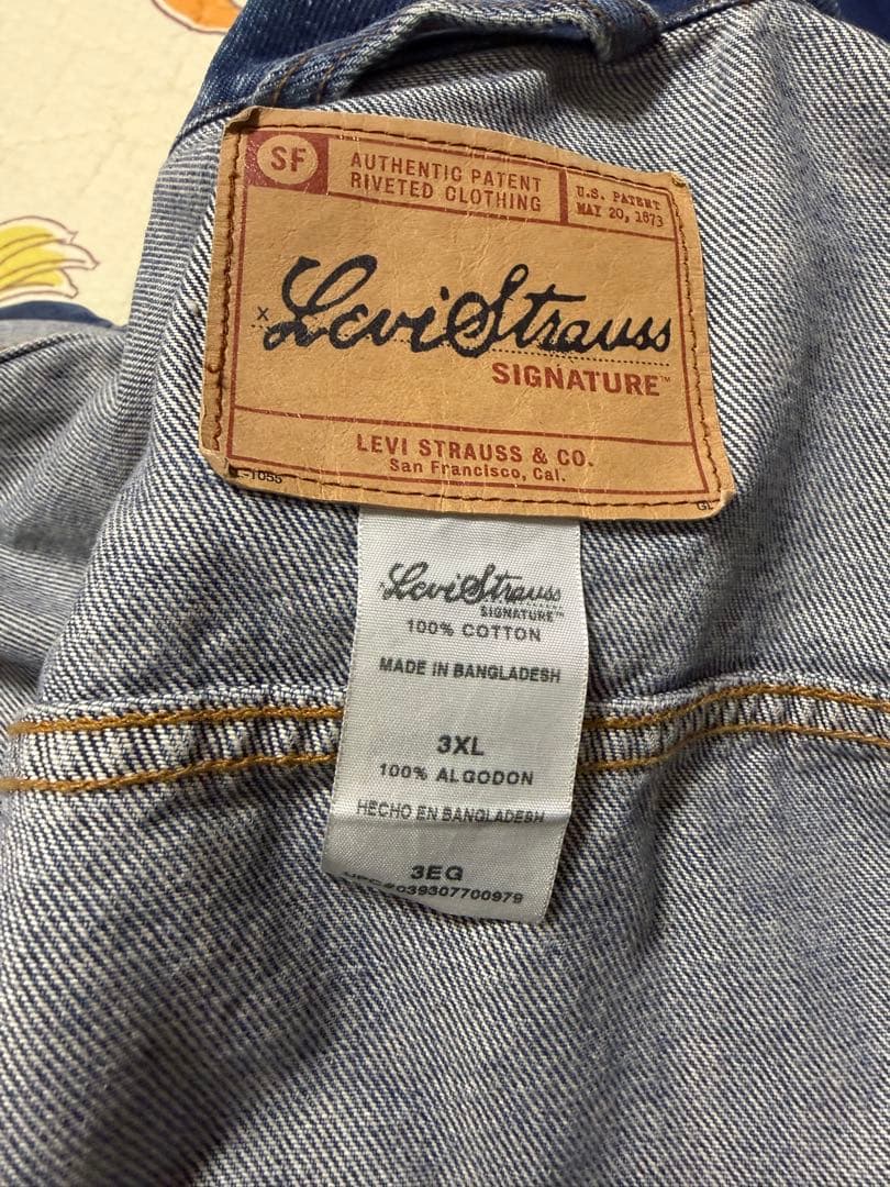 Levi’s Signature デニムジャケット 3XL ビッグサイズ