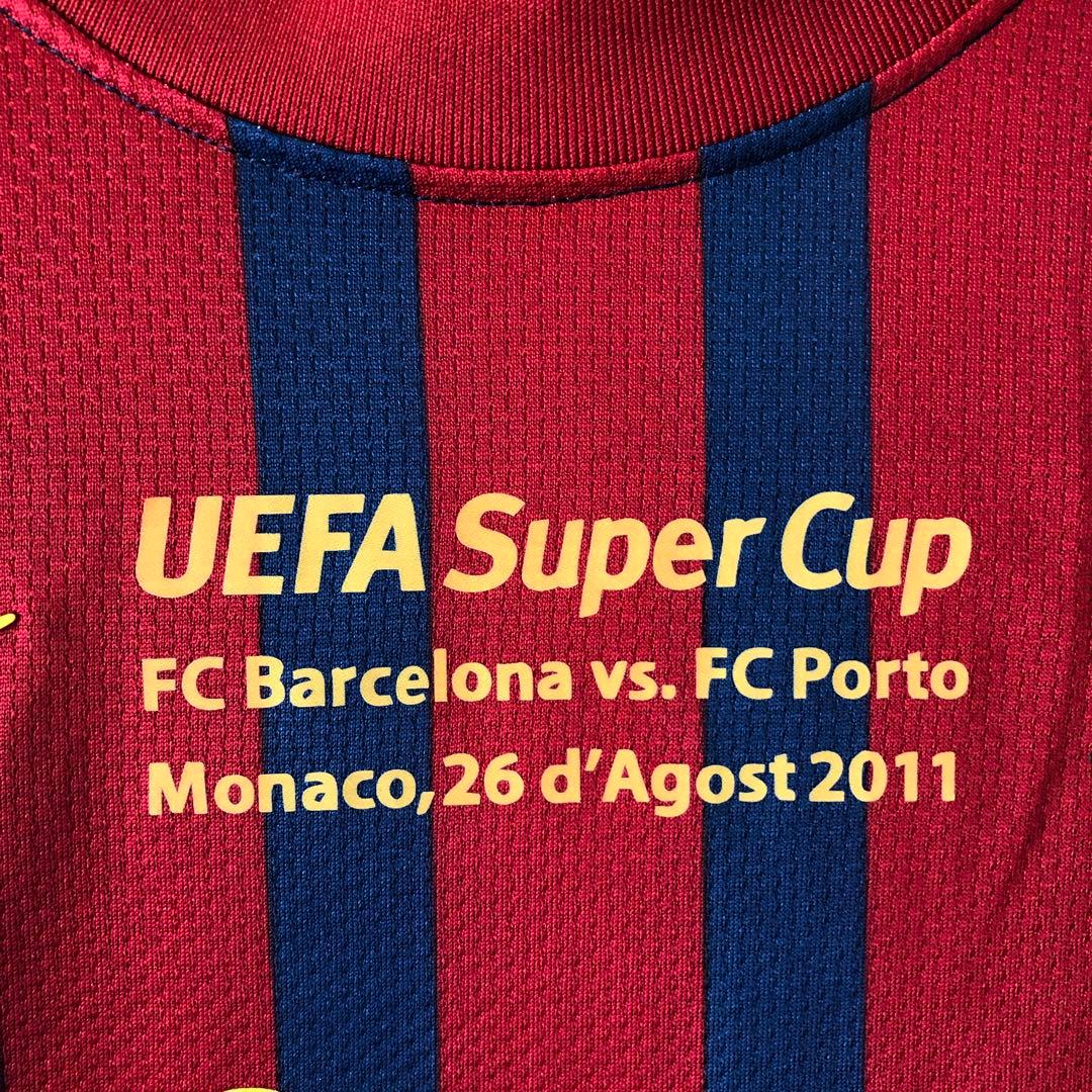 FC Barcelona MESSI 10 UEFA Super Cup ユニ