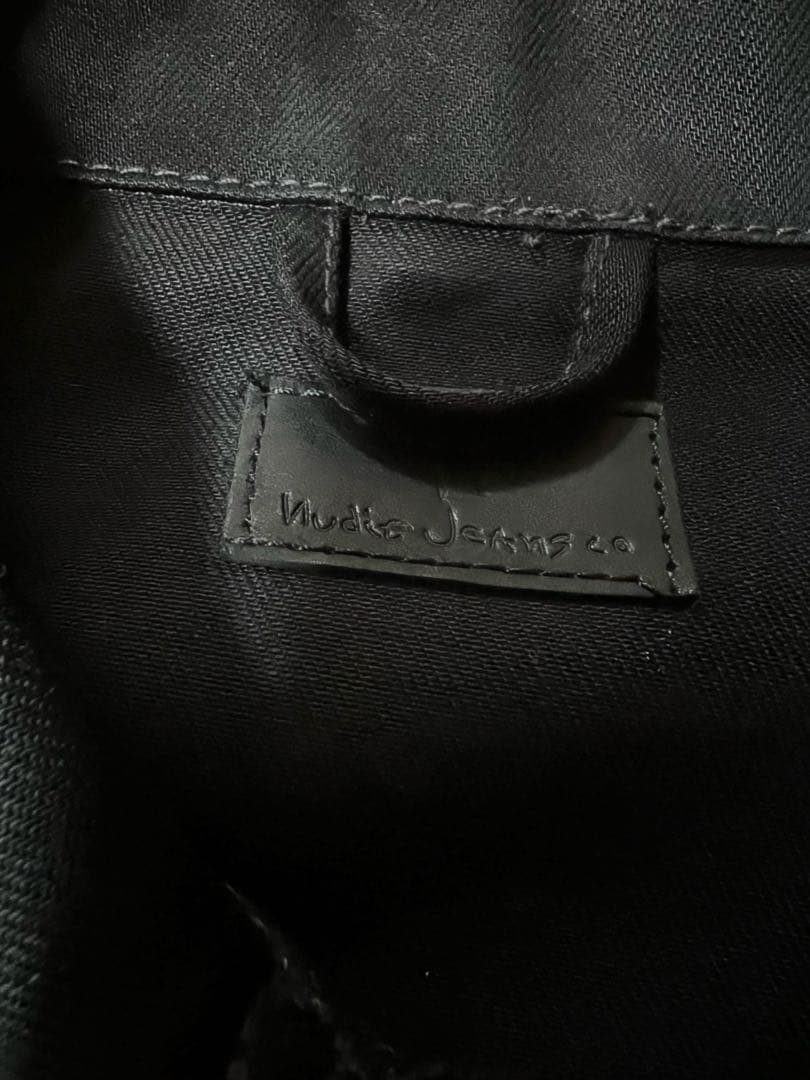 【美品】Nudie Jeans Co DRY BLACK デニムジャケット XS