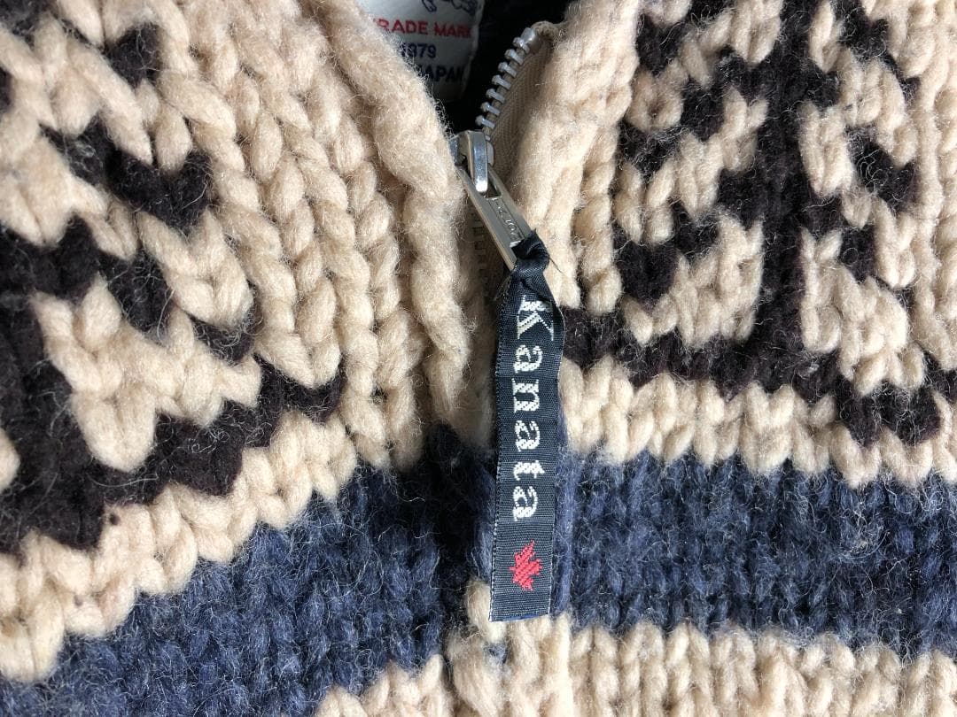 STUDIO D’ARTISAN Kanata カウチン ニット ジャケット