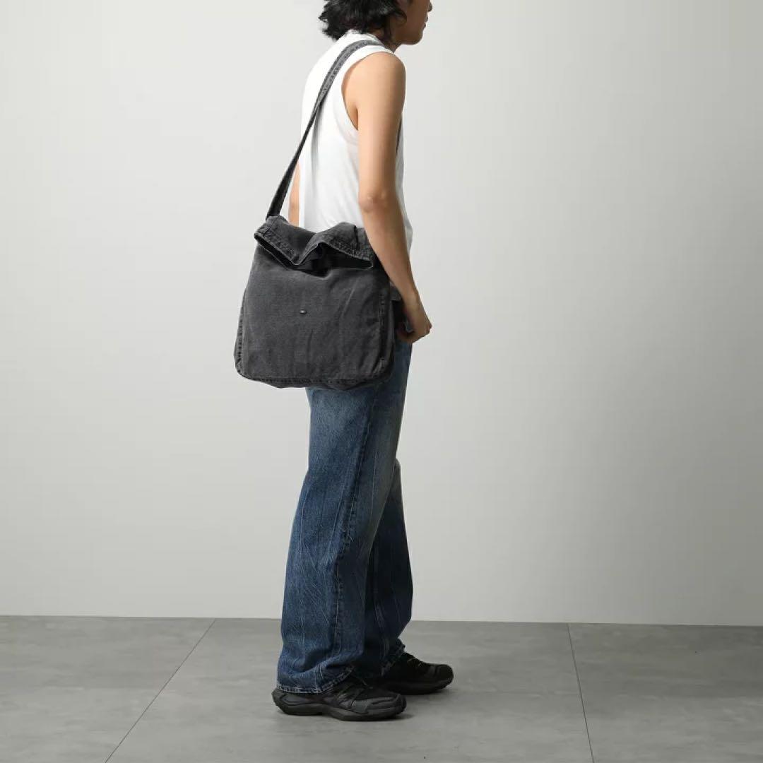 バッグ OUR LEGACY sling bag BLACK-ENZYME-CANVAS