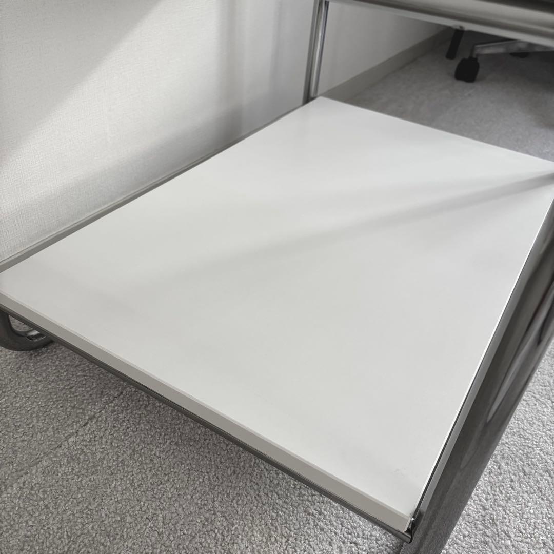 IKEA BAGGBODA バッグボーダ(ホワイト) サイドテーブル