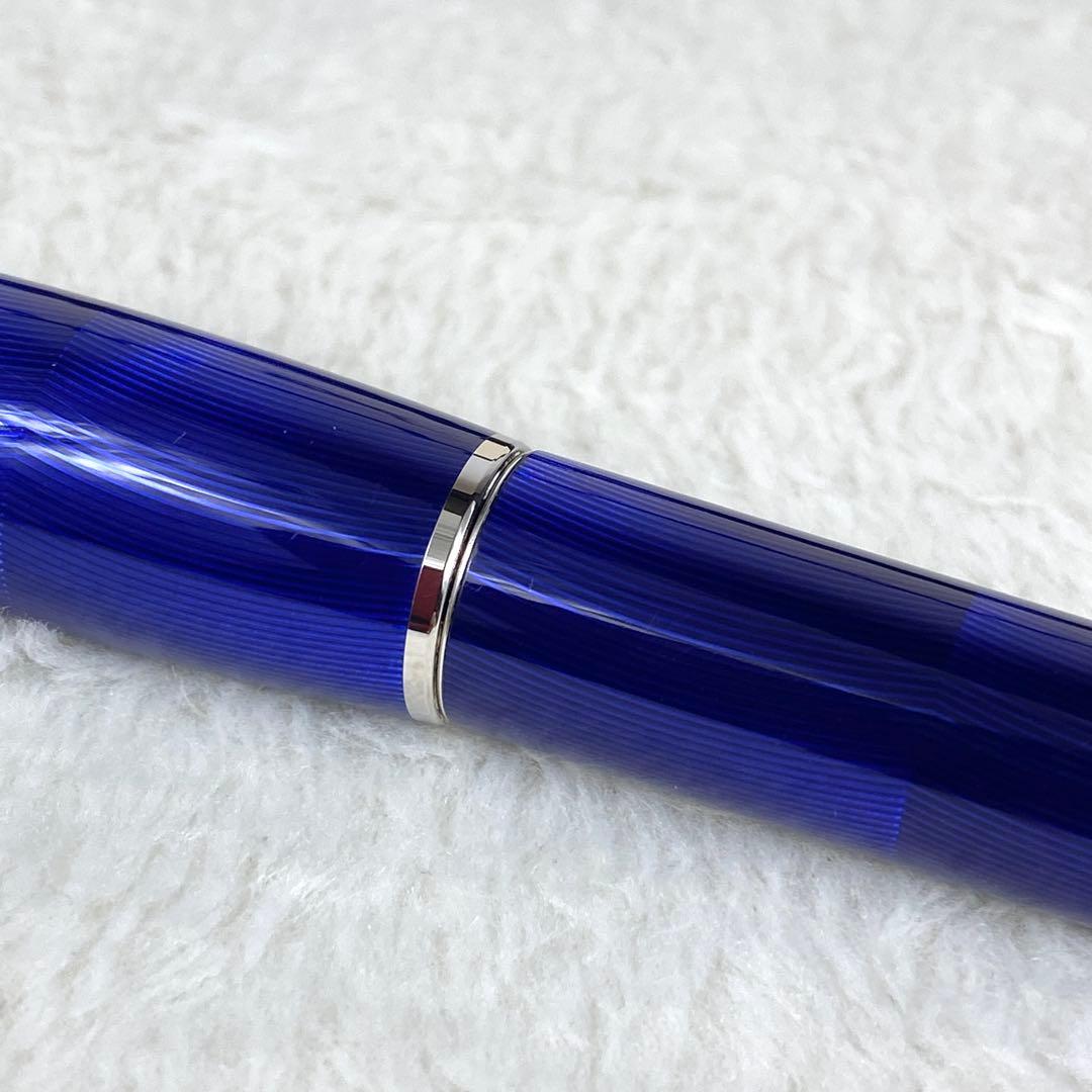 じ*ょ様 【極美品】モンブラン スターウォーカー クールブルー ローラーボール