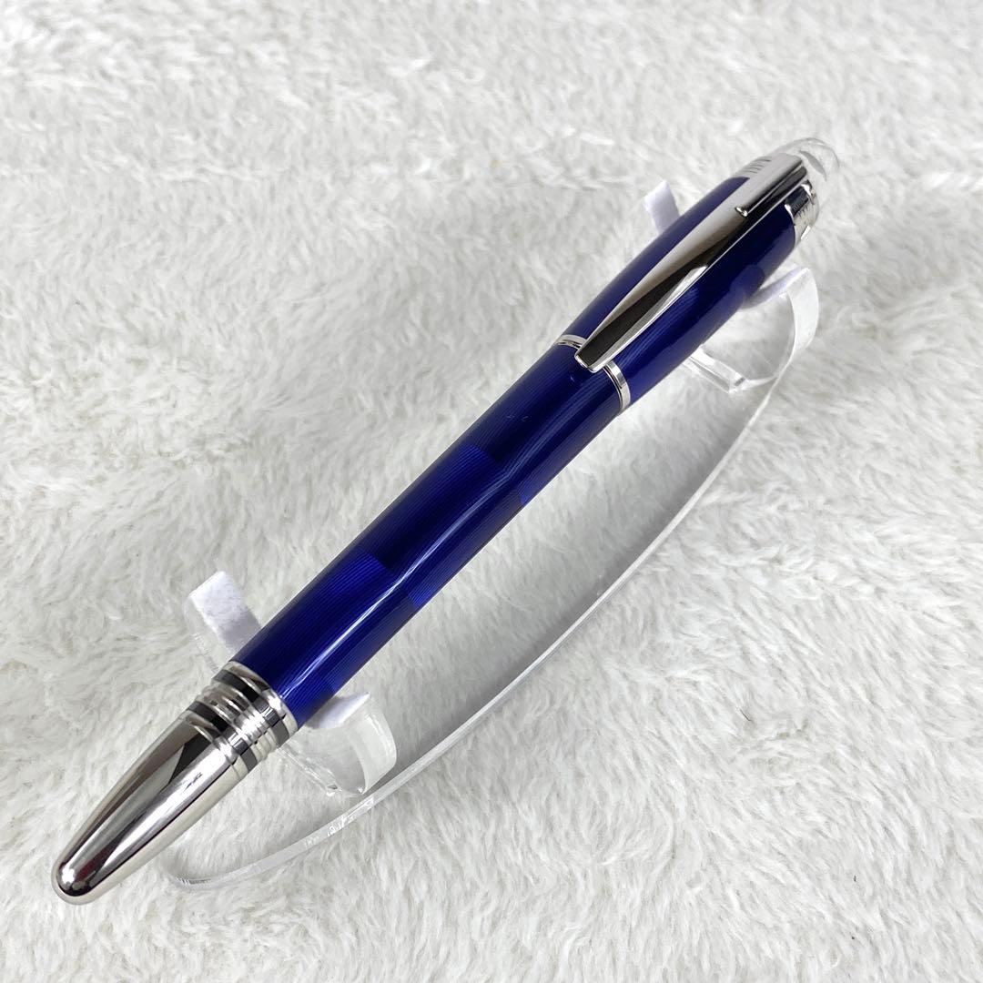 じ*ょ様 【極美品】モンブラン スターウォーカー クールブルー ローラーボール