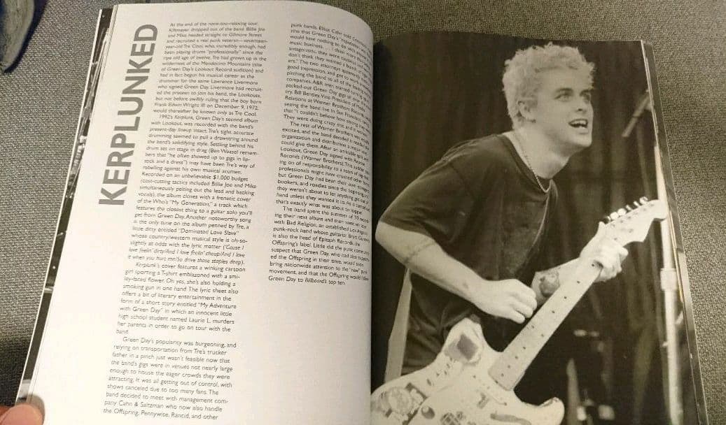 【レア品】GREEN DAY 写真集 ブックレット
