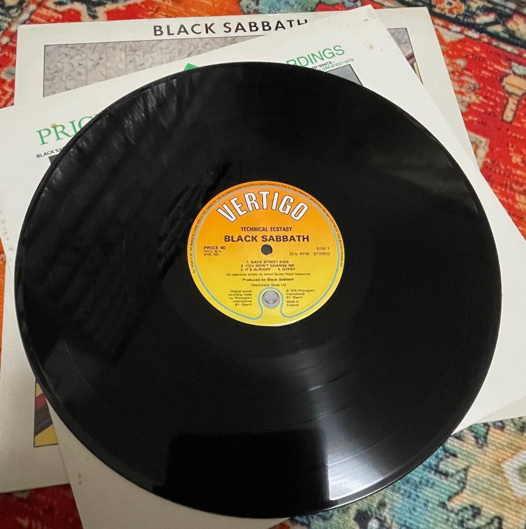 LP/ブラック・サバス/テクニカル・エクスタシー/1984年英国盤