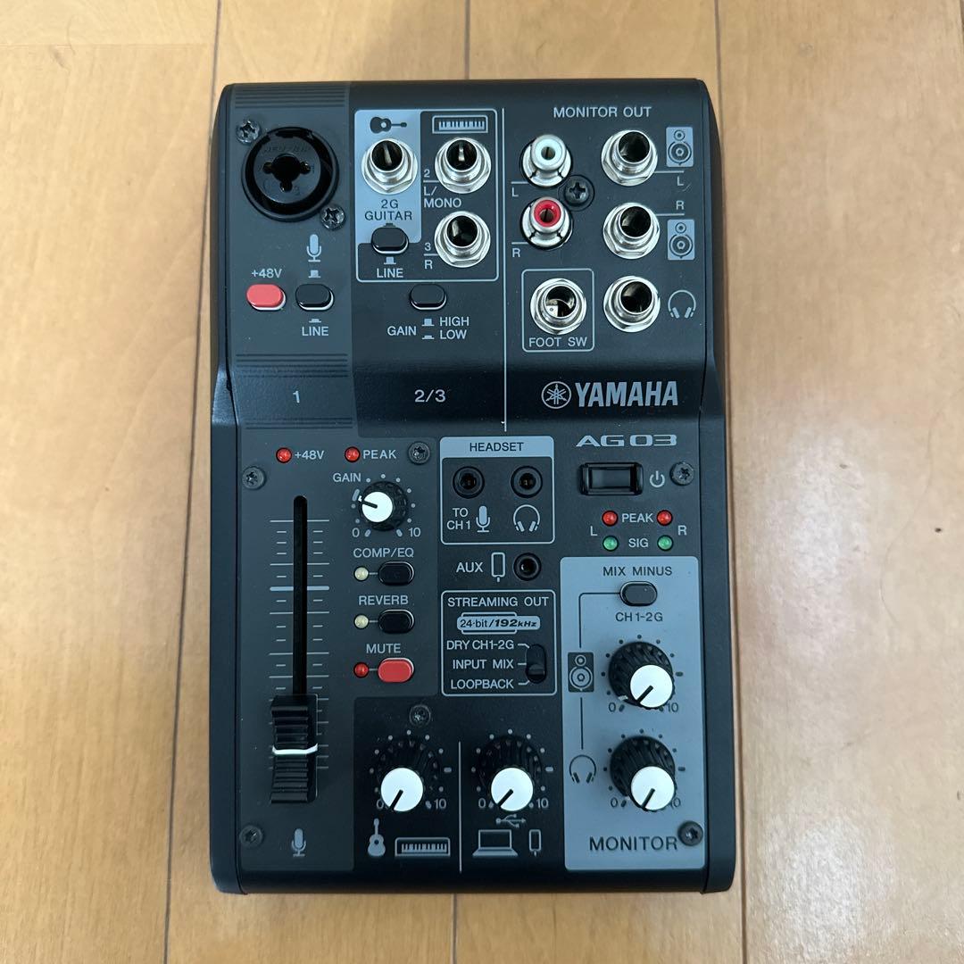 YAMAHA AG03 ライブストリーミングミキサー