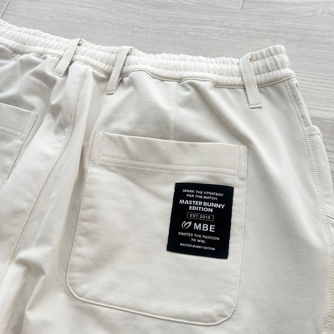 新品　マスターバニーエディション　パンツ　春夏　ストレッチ　オフホワイト　5