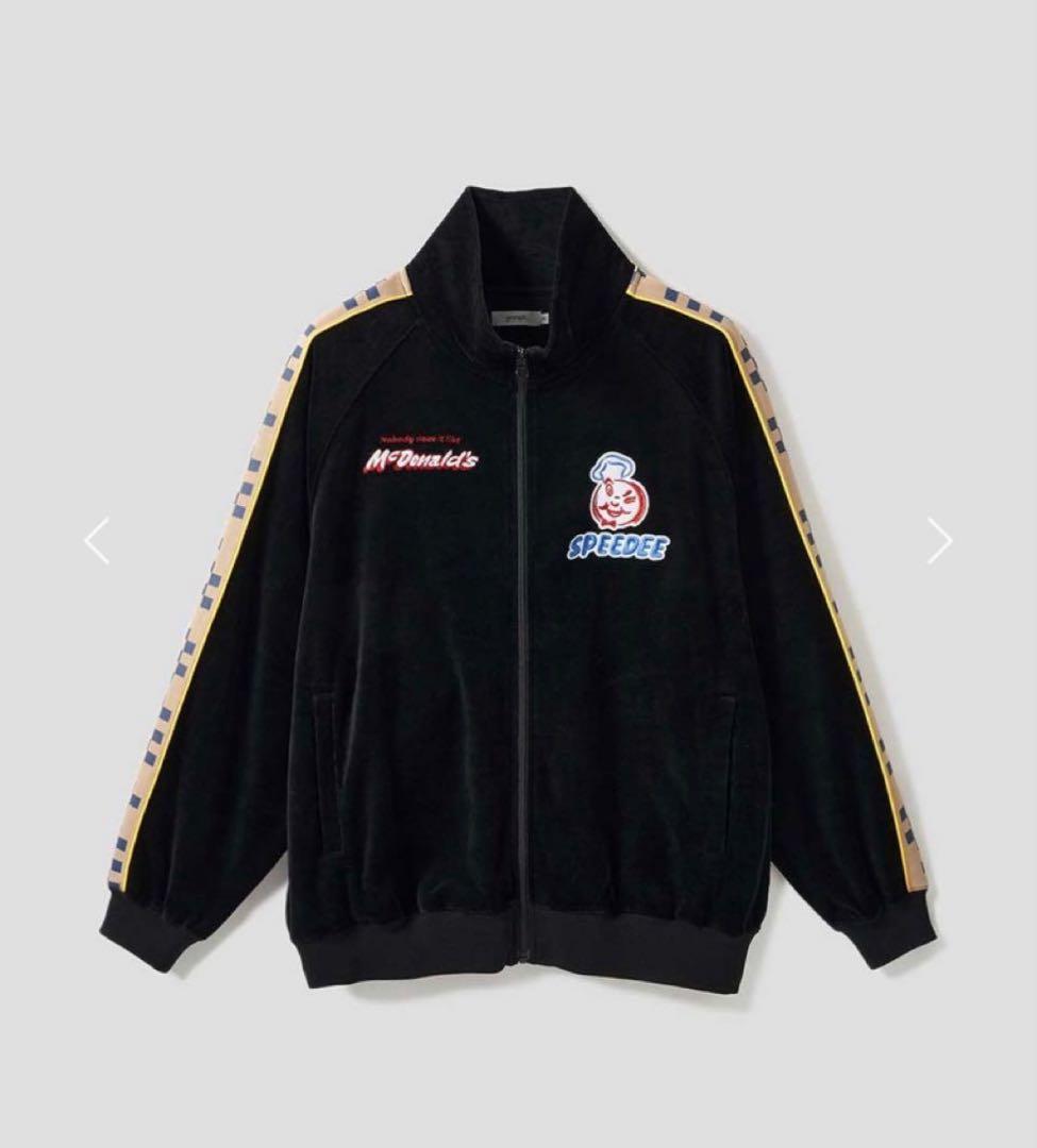 XL　グラニフ　　ベロア　トラックジャケット 　マクドナルド　マック　ブルゾン
