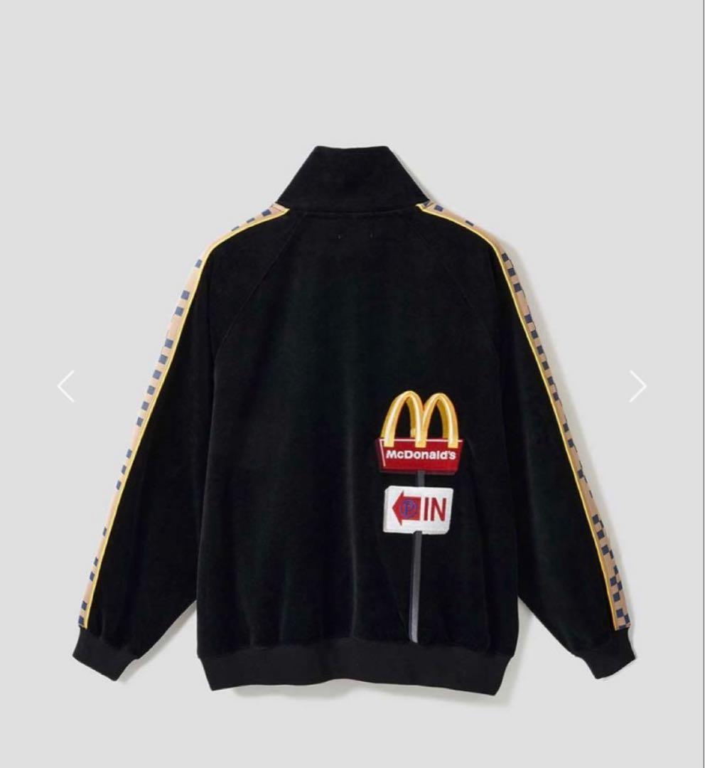 XL　グラニフ　　ベロア　トラックジャケット 　マクドナルド　マック　ブルゾン