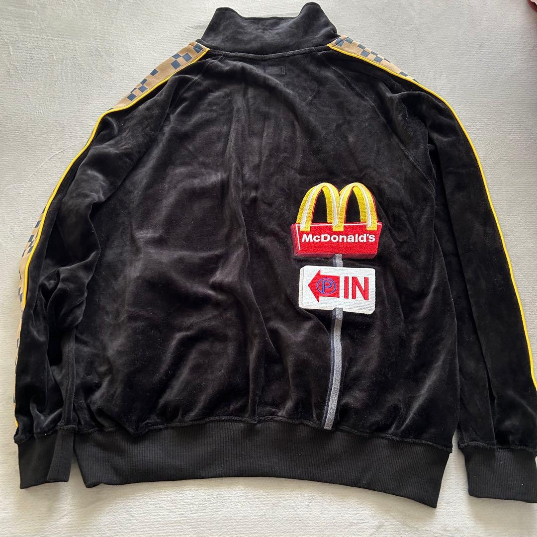 XL　グラニフ　　ベロア　トラックジャケット 　マクドナルド　マック　ブルゾン