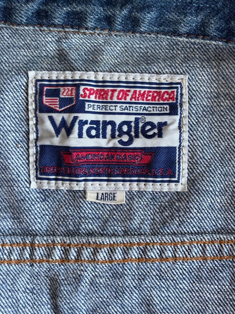 Wrangler デニムジャケット LARGE