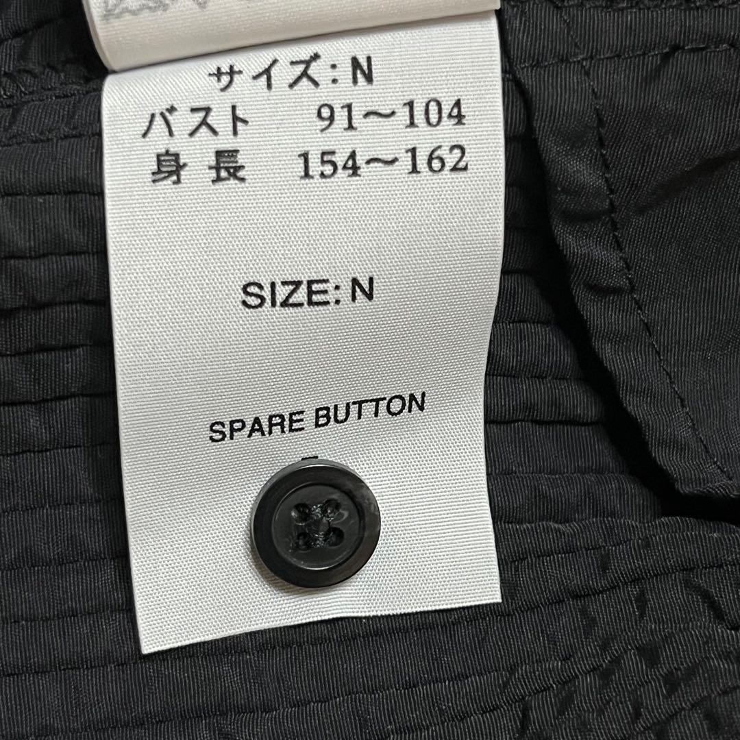 ヤッコマリカルド ピンタックベスト 黒 フリーサイズ