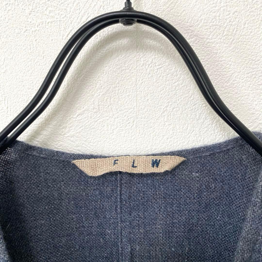FLW fog linen work リネンウールカシュクールワンピース