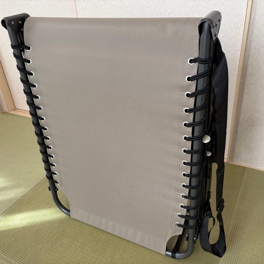 Kingcamp 折りたたみ式ベッド ベージュ 大人用