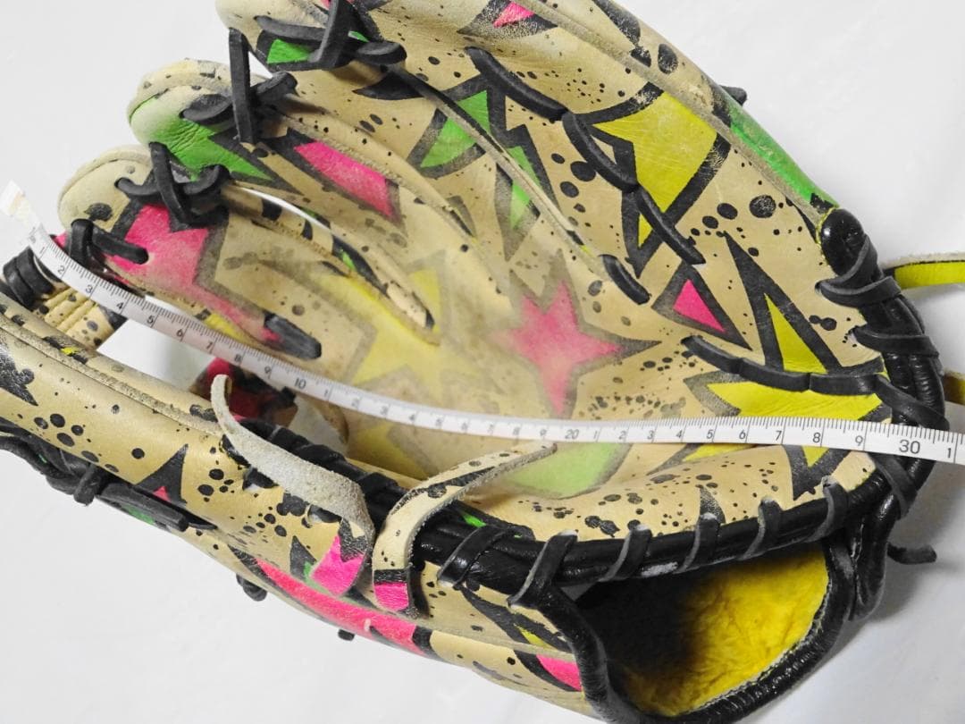 【レア色】ローリングス Rawlings グローブ asics カラフル 右投げ