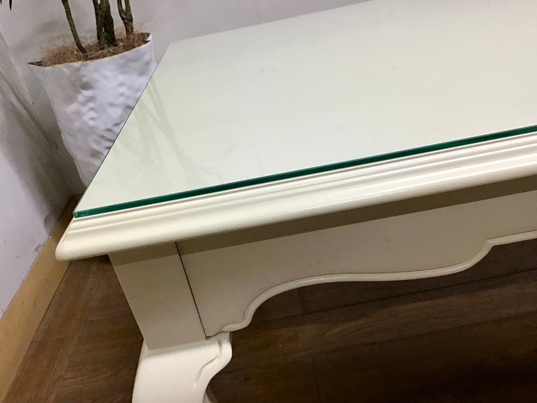 りん☆管259☆東海家具☆ロココスタイル☆センターテーブル☆大型ミラー