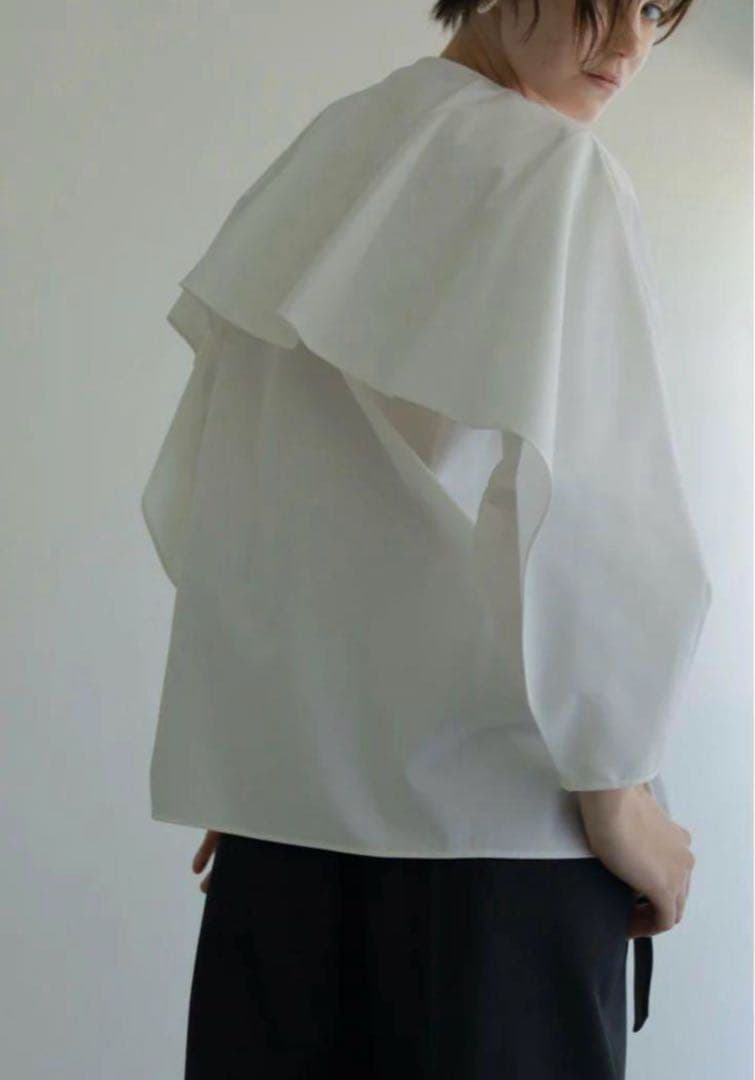 【超美品】ローヘン lohen ケープブラウス