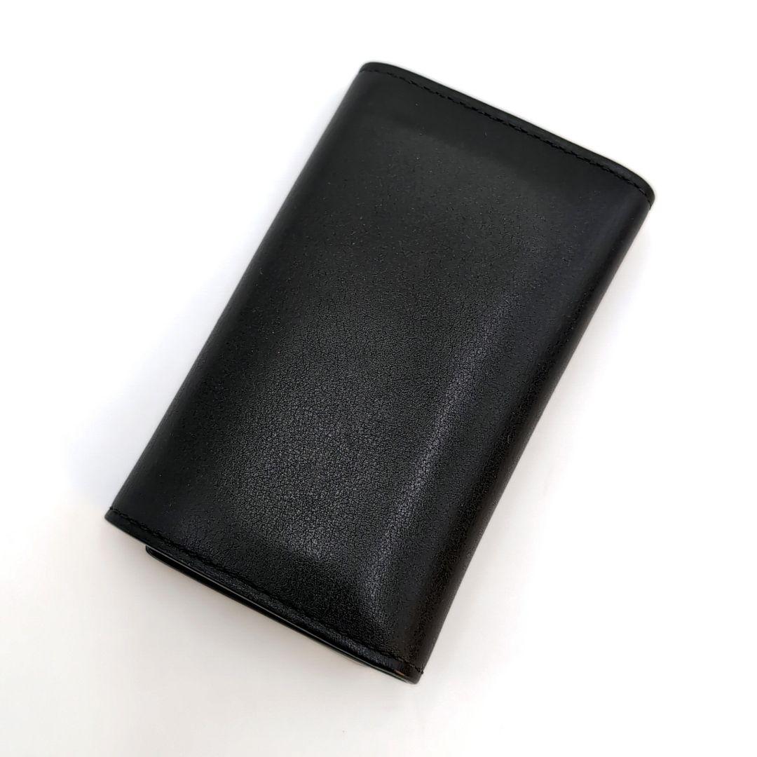 極美品✨カルティエ　マストドゥカルティエ　6連キーケース　レザー　ブラック　黒
