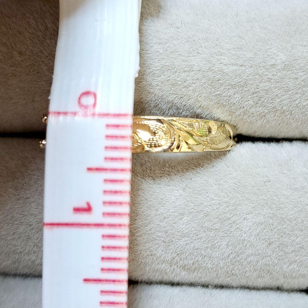 【専用です】 14K ハワイアンジュエリー リング キュービックジルコニア