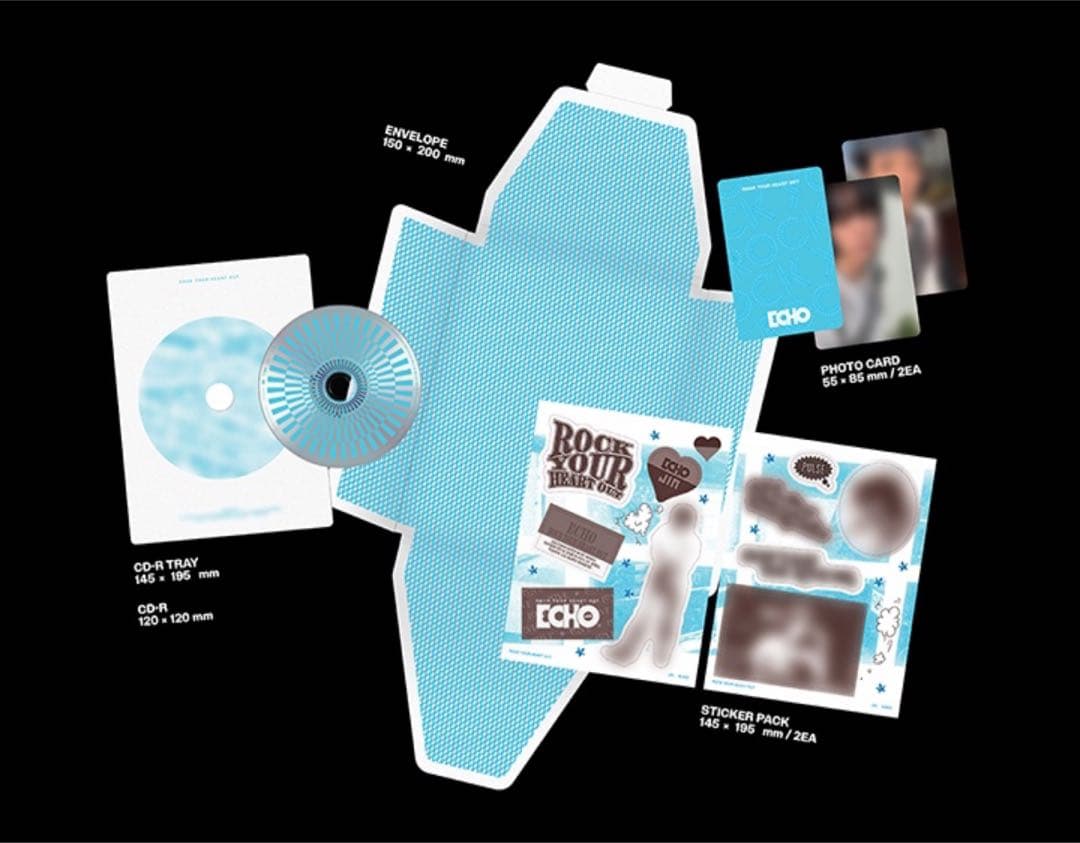【新品未開封】BTS JIN ジン ECHO CD アルバム 3形態 5セット