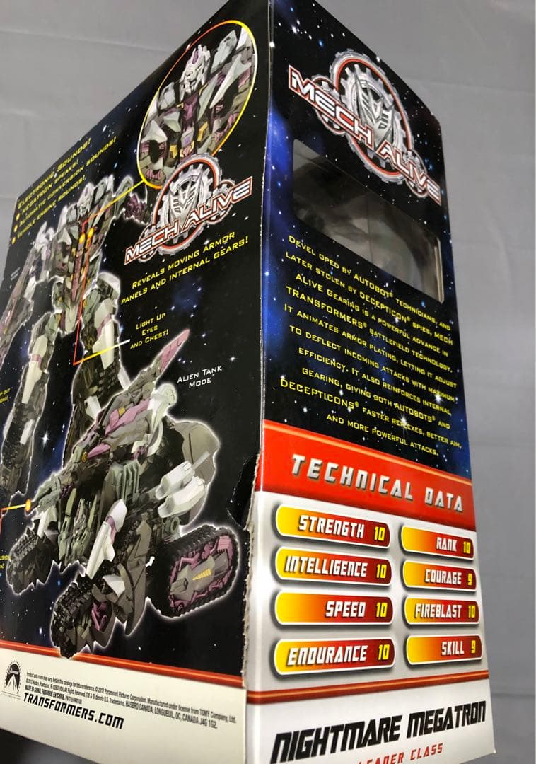 【未開封品】トランスフォーマー ナイトメアメガトロン（タカラトミーモール限定）