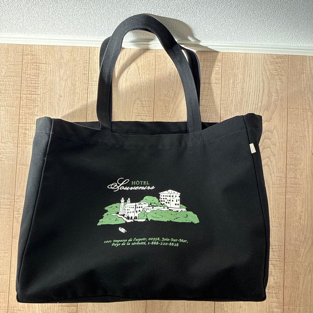 A.P.C. JJJJOUND ブラックトートバッグ