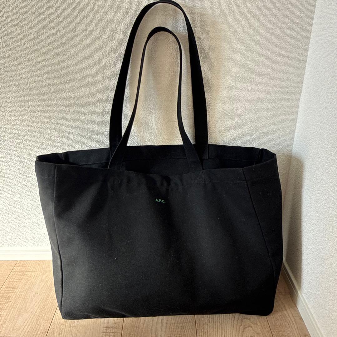 A.P.C. JJJJOUND ブラックトートバッグ