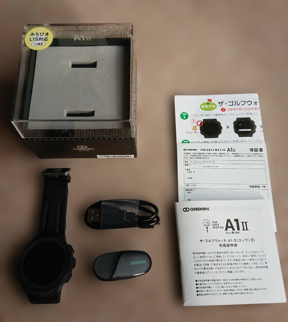 GREENON A1 II ゴルフウォッチ GPSナビ
