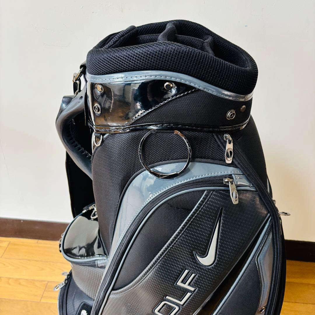 【美品】NIKE ナイキゴルフキャディバッグ6分割　送料込み