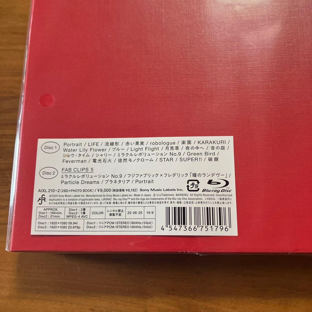 フジファブリック/LIVE at NHKホール〈完全生産限定盤・2枚組〉