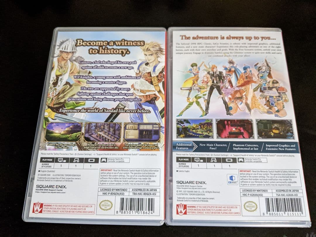 SaGa Frontier 1&2Remastered サガフロンティア1&2