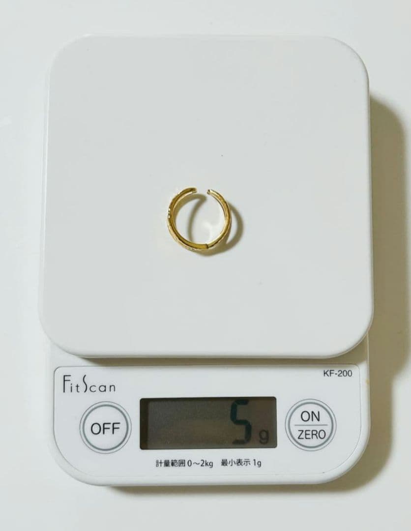 3way 地金リング13号 【18K5g】