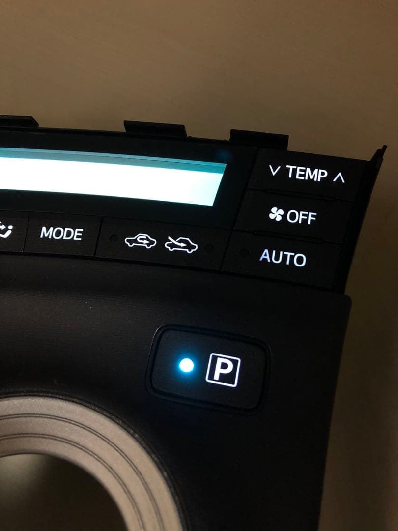 ZVW30 プリウス　前期　エアコンパネル　シフトパネル LED打ち替え済み k