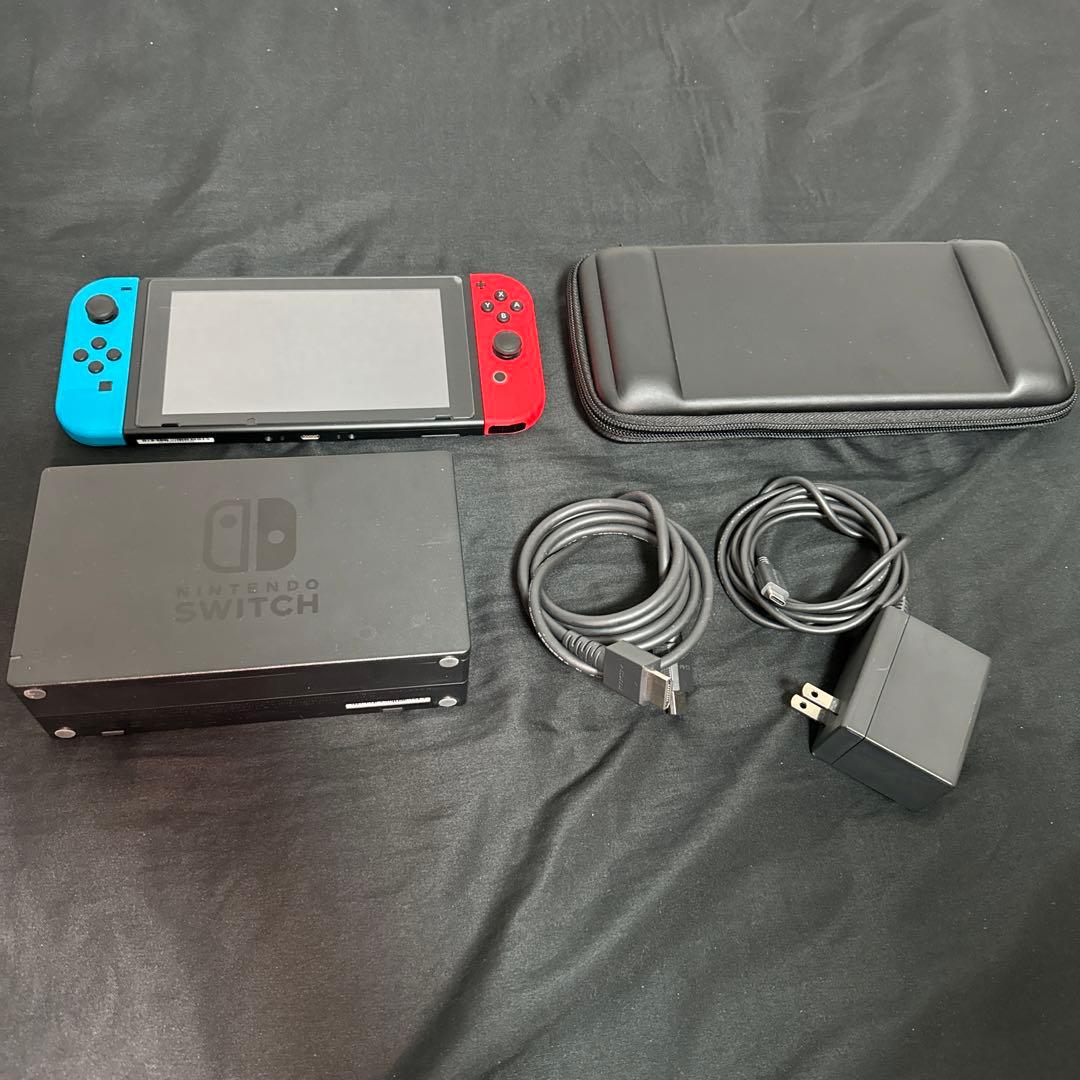 Nintendo Switch 本体 ブルー/レッド バッテリー強化型
