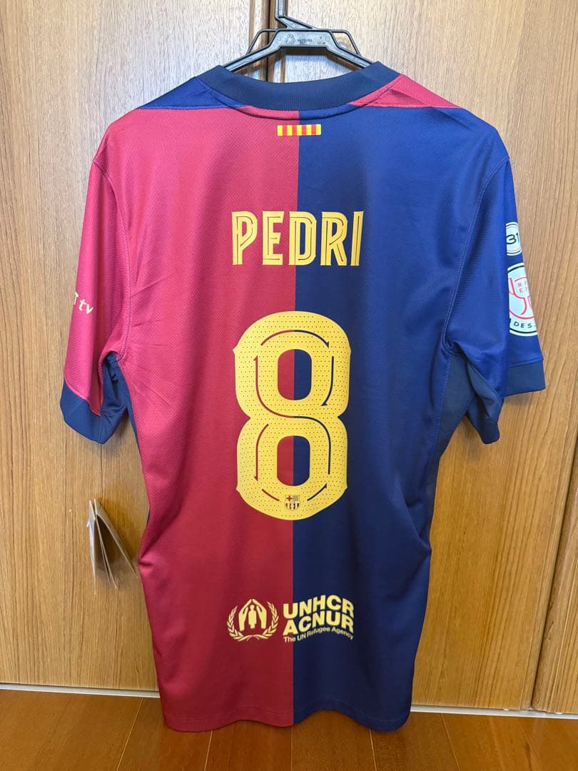 バルセロナ　ペドリ　国王杯優勝記念ユニフォーム