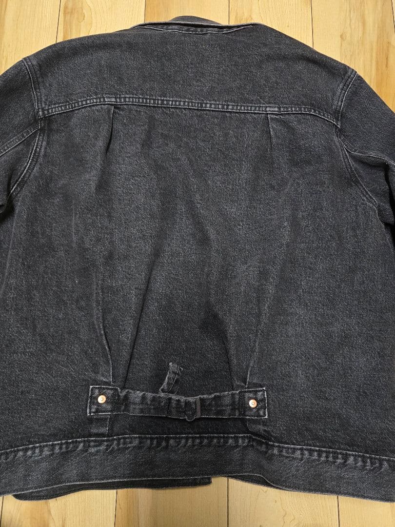 Levi’s TYPE I トラッカージャケット ブラックデニム Lサイズ