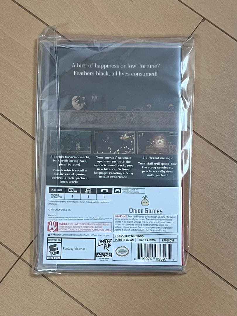 新品未開封　Switch　BLACK BIRD　ブラックバード