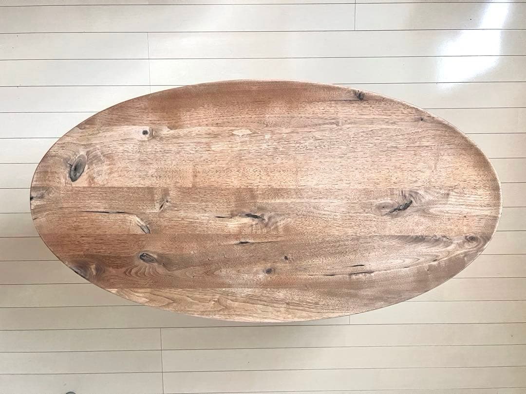 BORDO Oval Table ヒラシマ ウォールナット 105 ローテーブル
