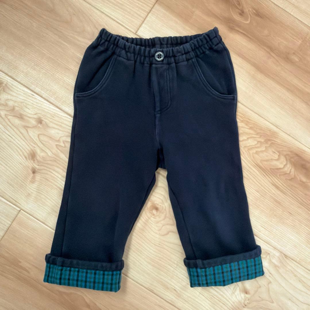 familiar 90cm 長袖カットソー・パンツのセット