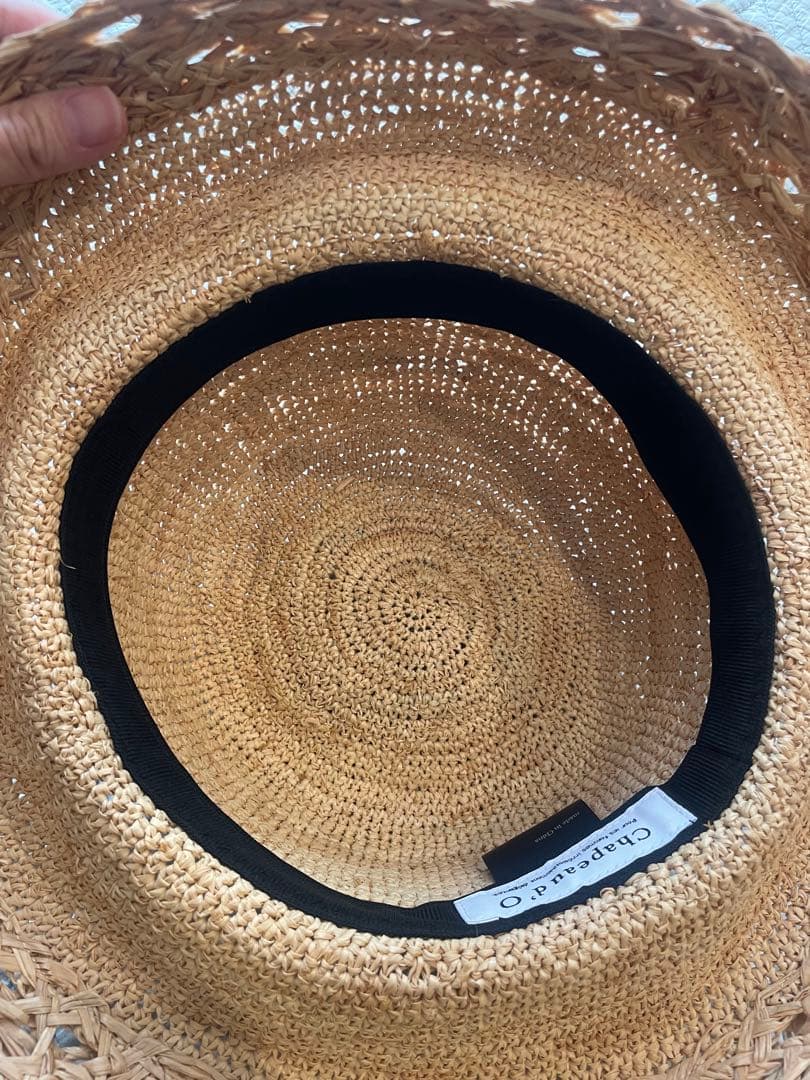 Chapeau d’ O Casablanca Raffia Crocet