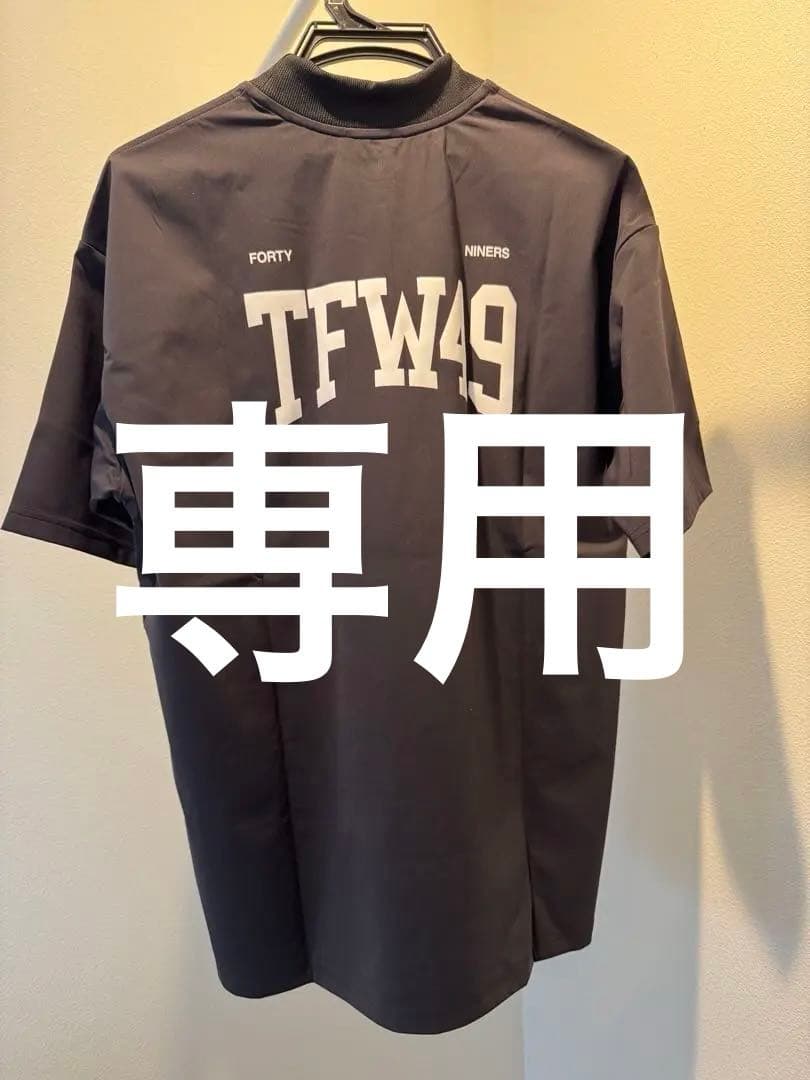 メンズウェア TFW49 HALF MOCKNECK TSHIRT L