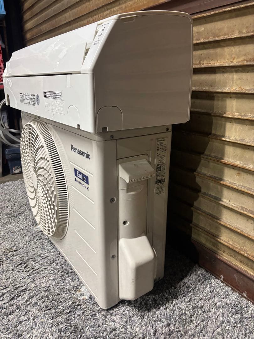 パナソニック 6畳 エアコン 室外機 室内機 CS-J229C-W 2019年製
