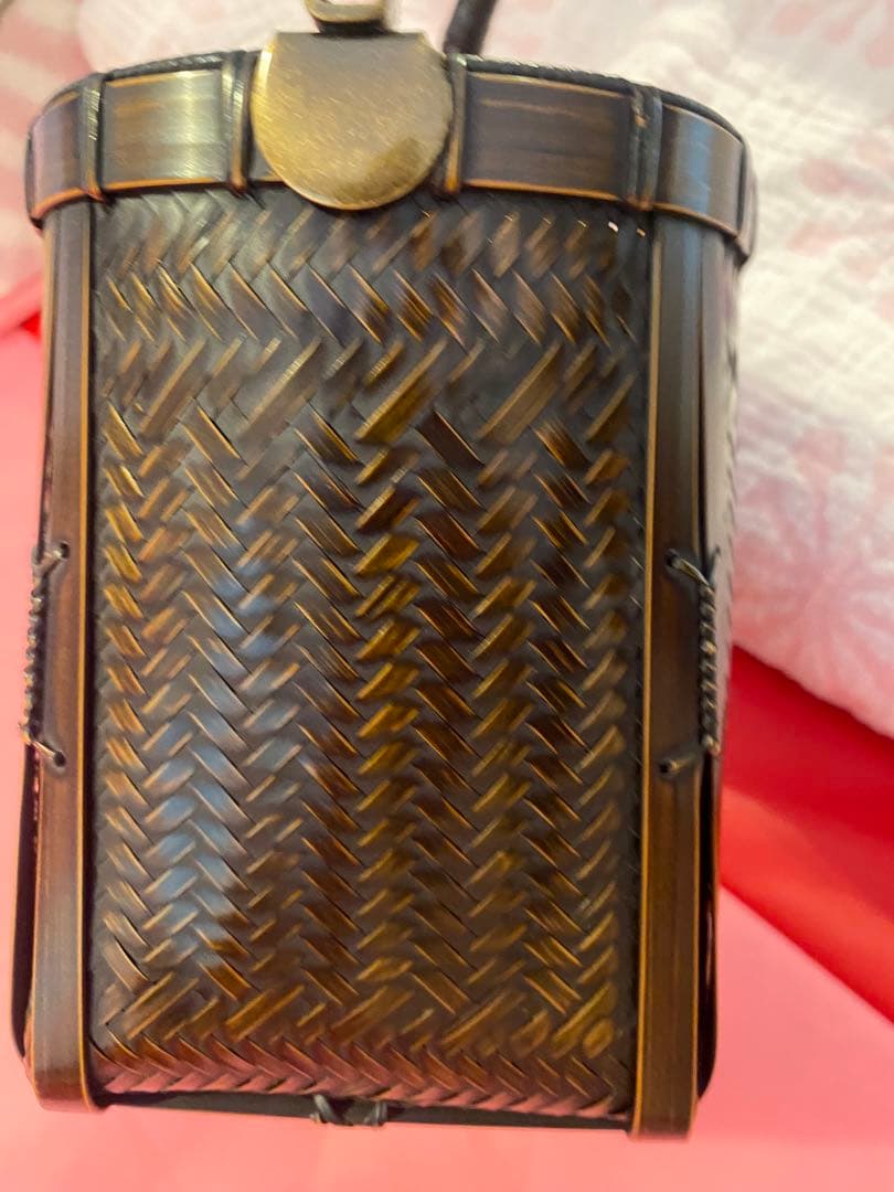 期間限定値下★美品★京都祇園西河　竹籠の籠バッグ
