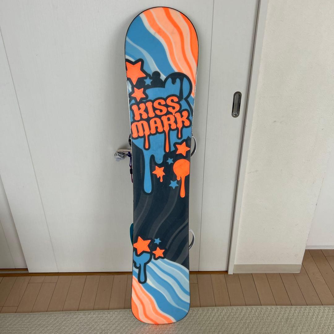 スノーボード　キッズ　板　ビンディング　キスマーク　130cm