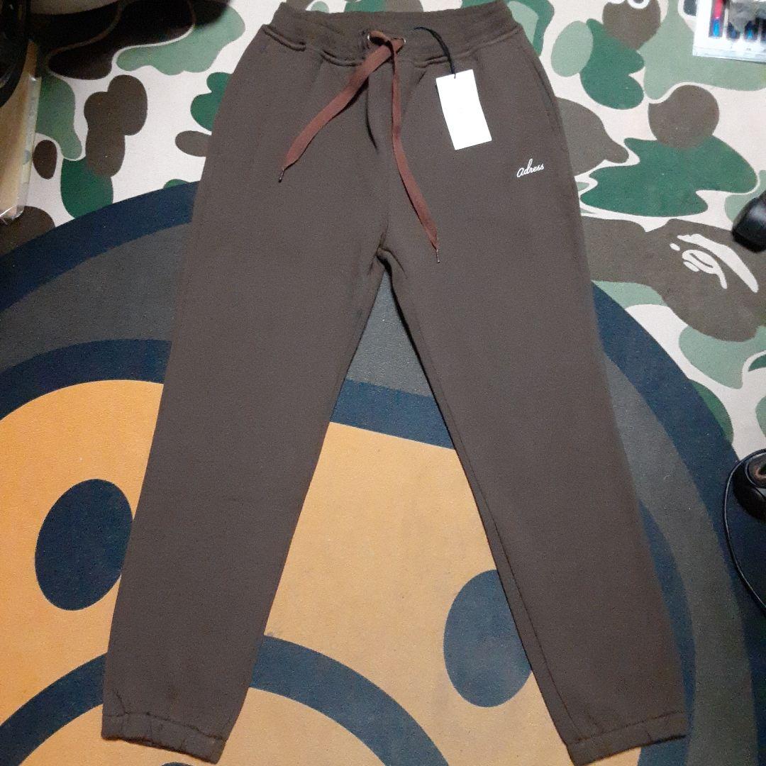 新品未使用　adress アドレス　セットアップ　ヘビーウエイトスウェット上下