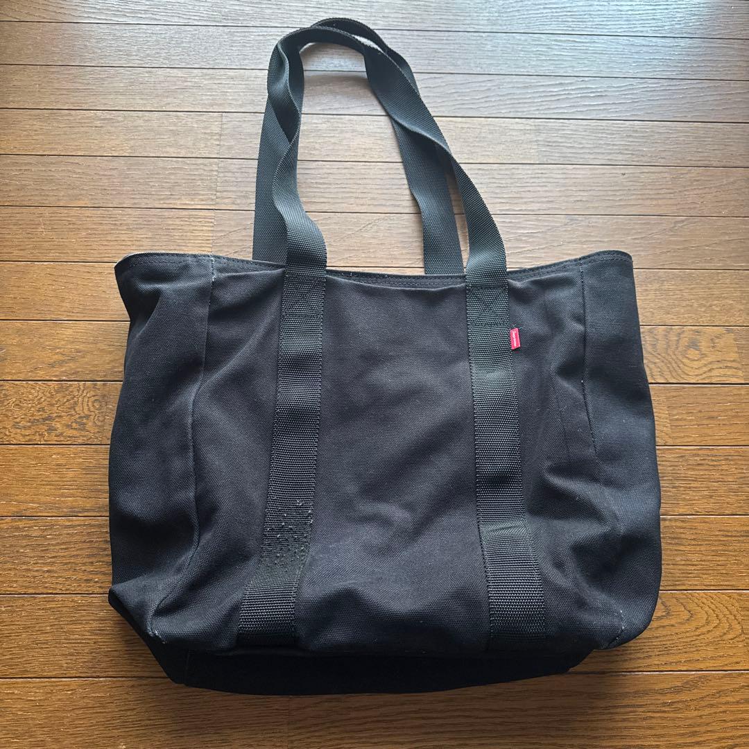 Supreme ブラック トートバッグ