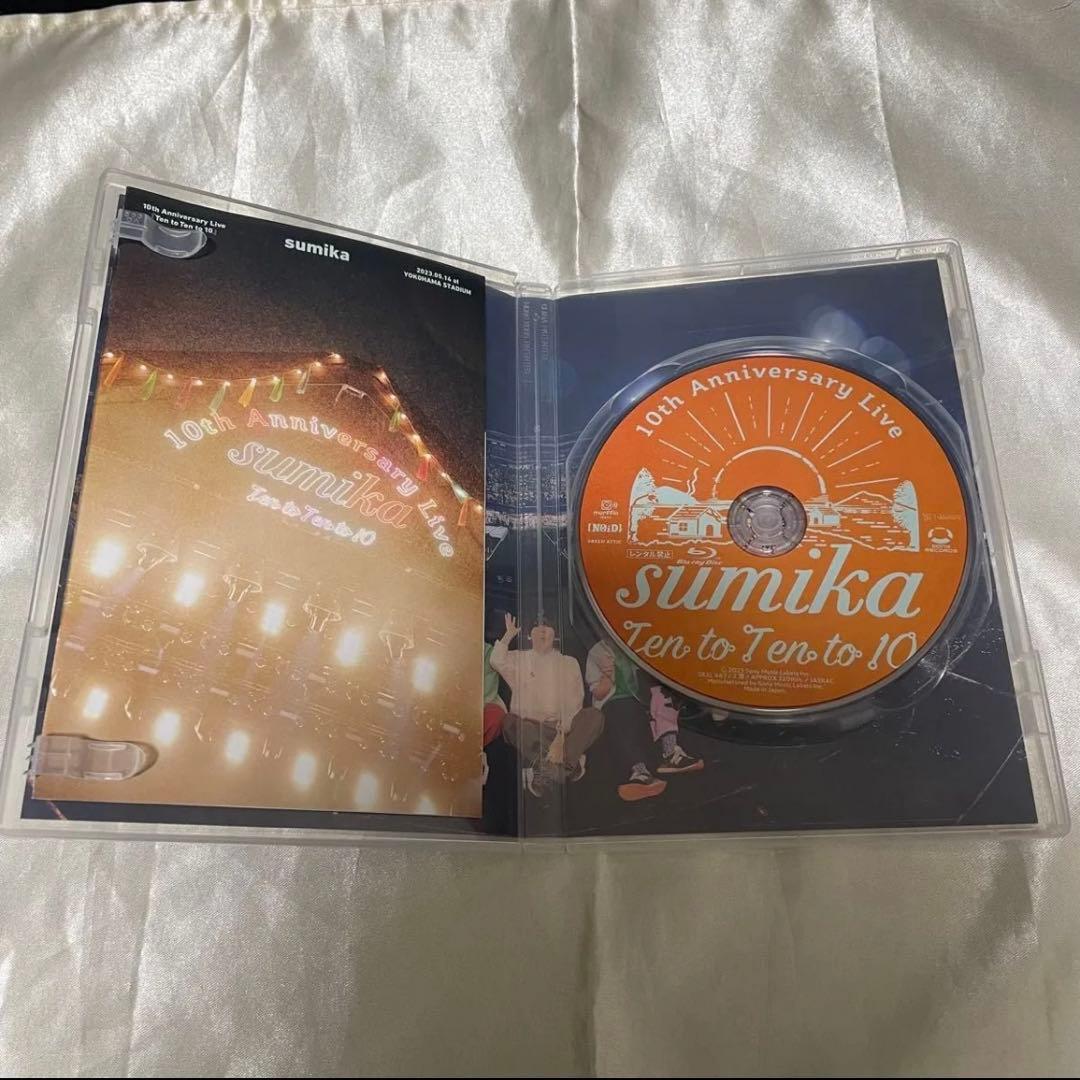 sumika/10th Anniversary Live 通常盤　ライブグッズ