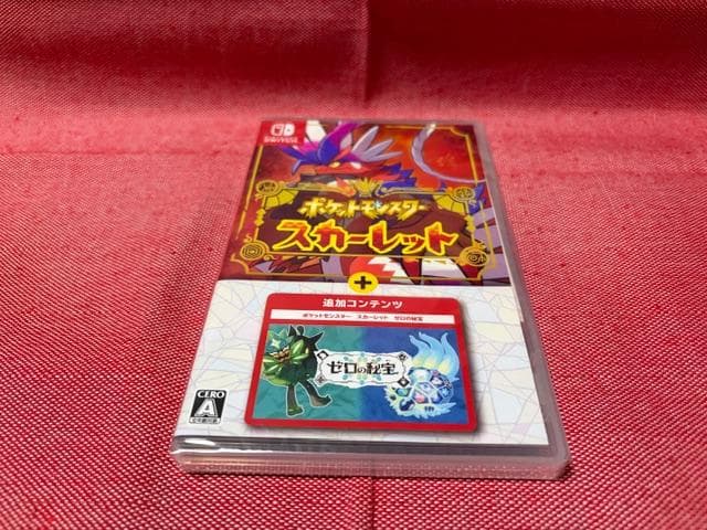 Switch★ポケットモンスター スカーレット＋ゼロの秘宝★新品・未開封品