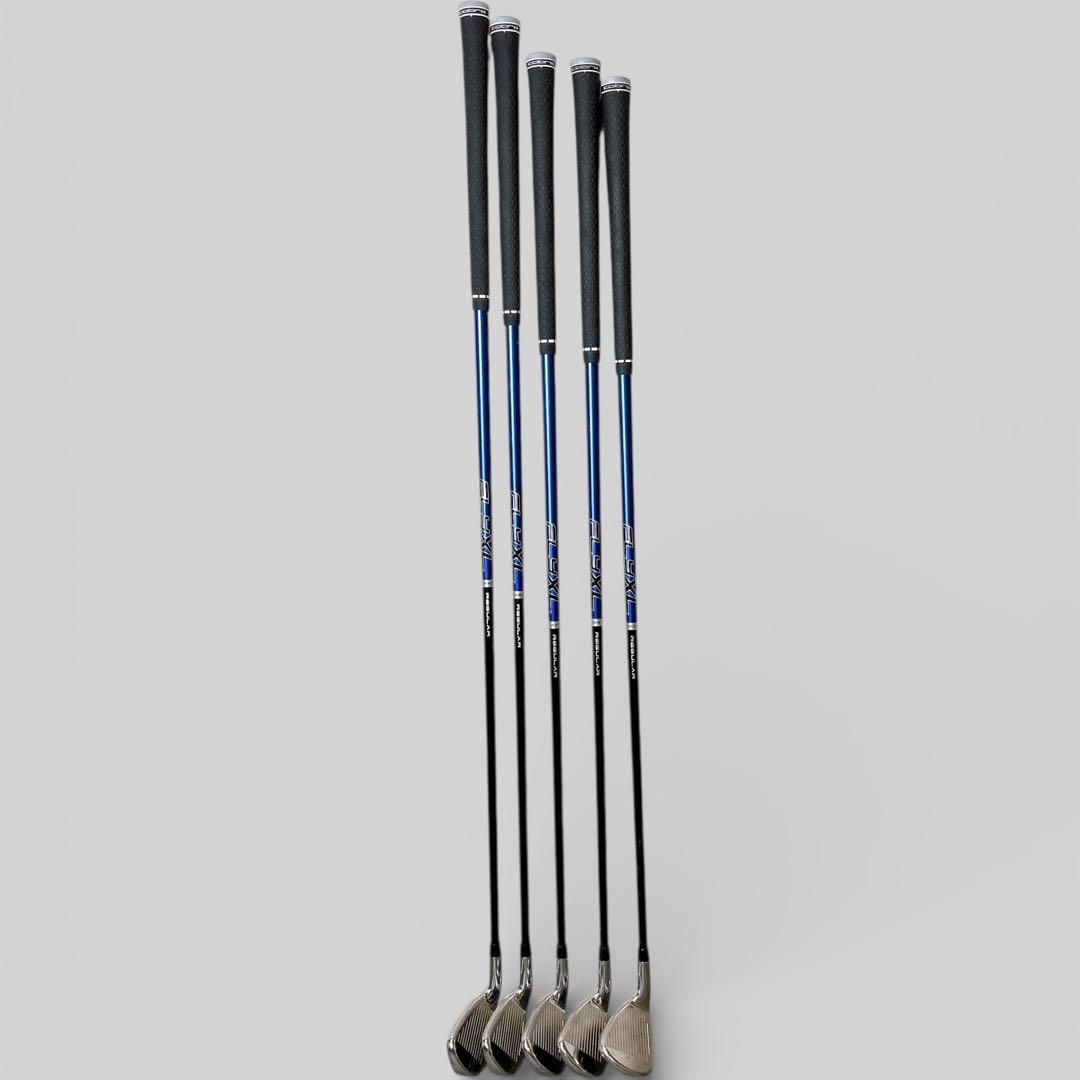【美品】 Cobra コブラ FLYXL フライ アイアンセット 5本